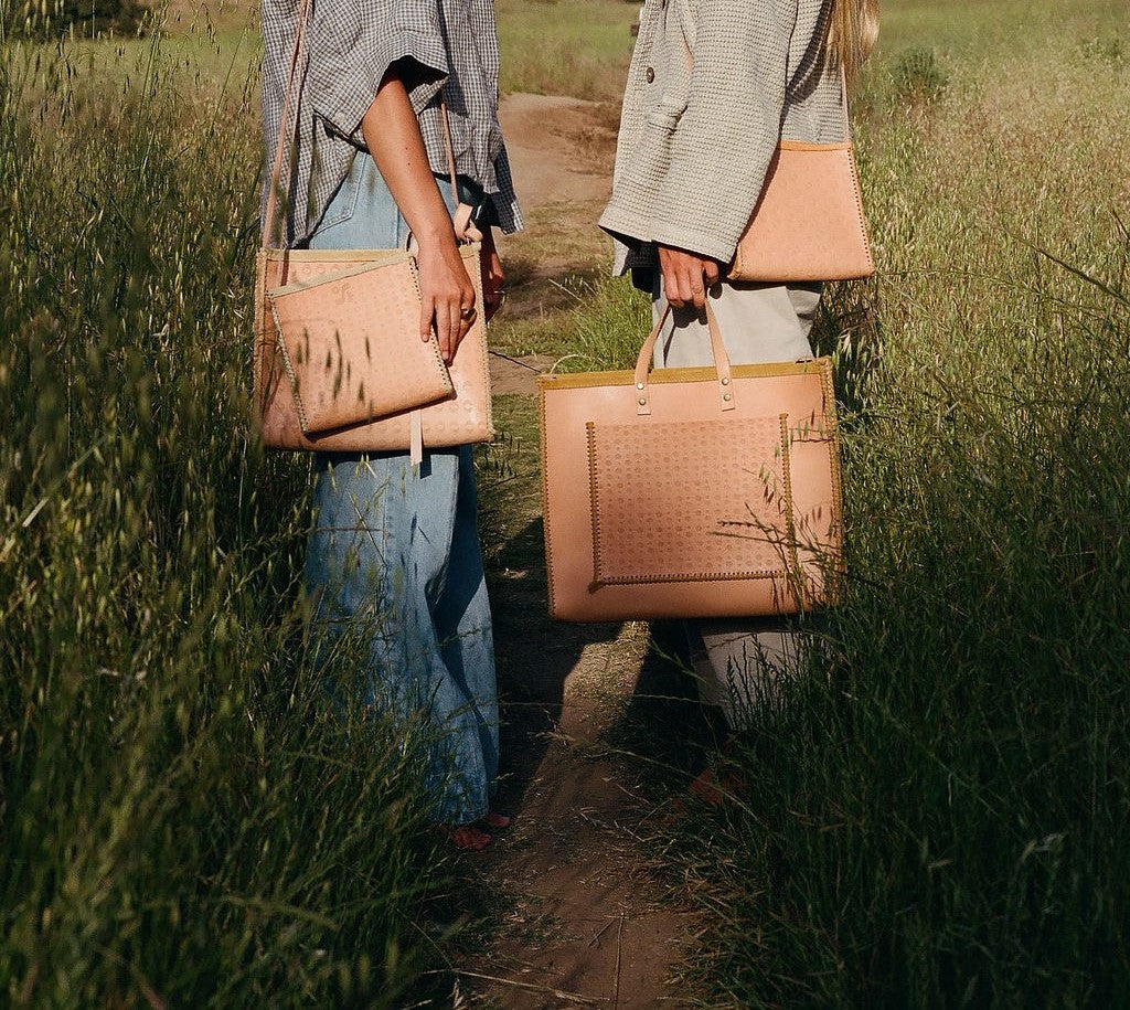 Las Palmas Tote- Honey