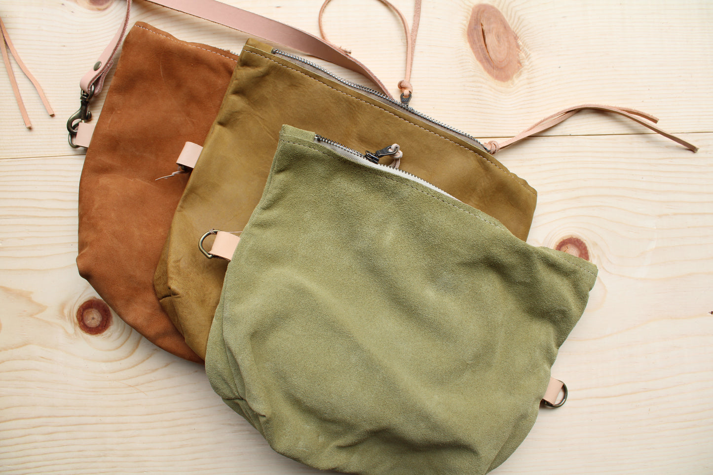 Suede Side Bag