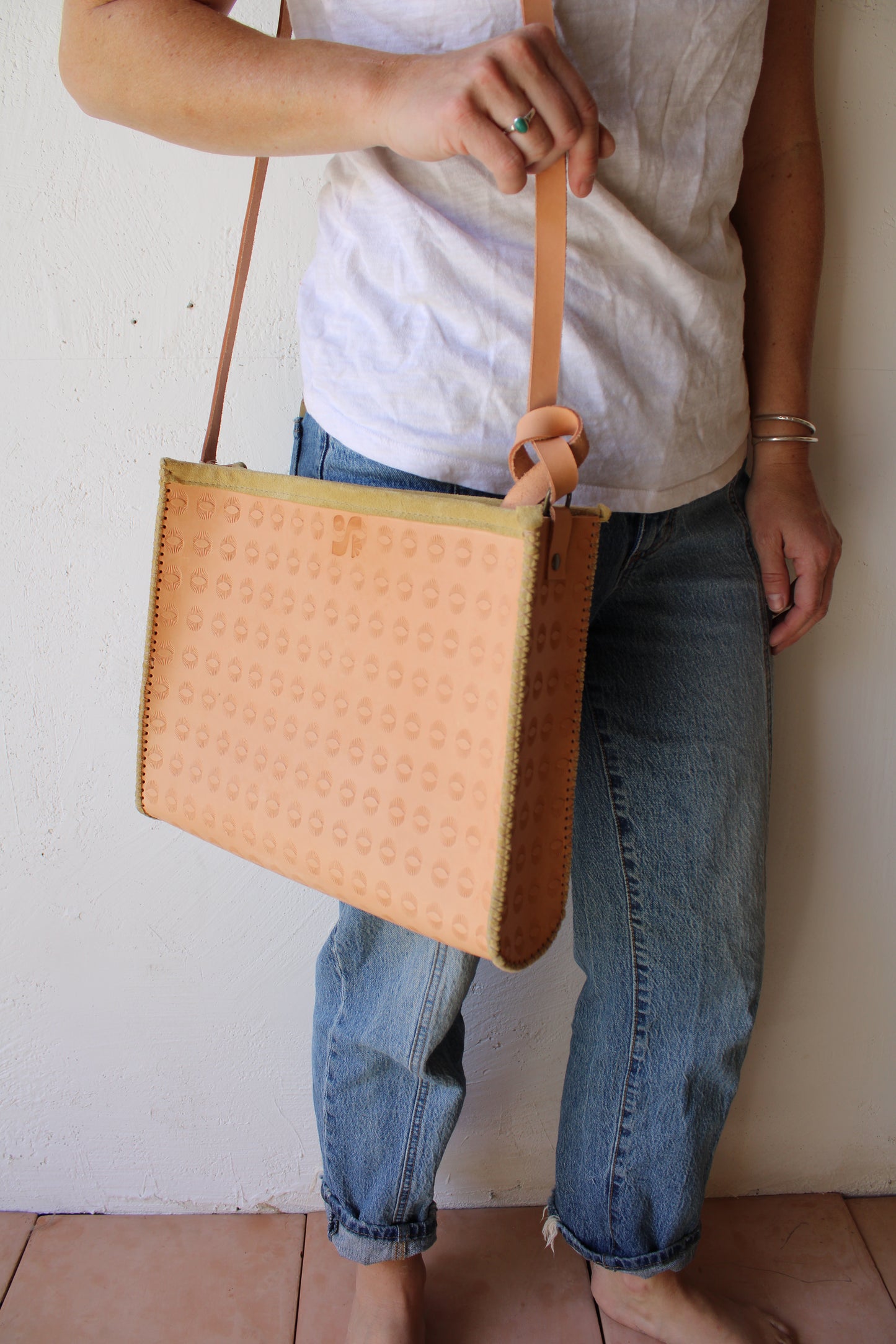 Stamped Morocco Tote