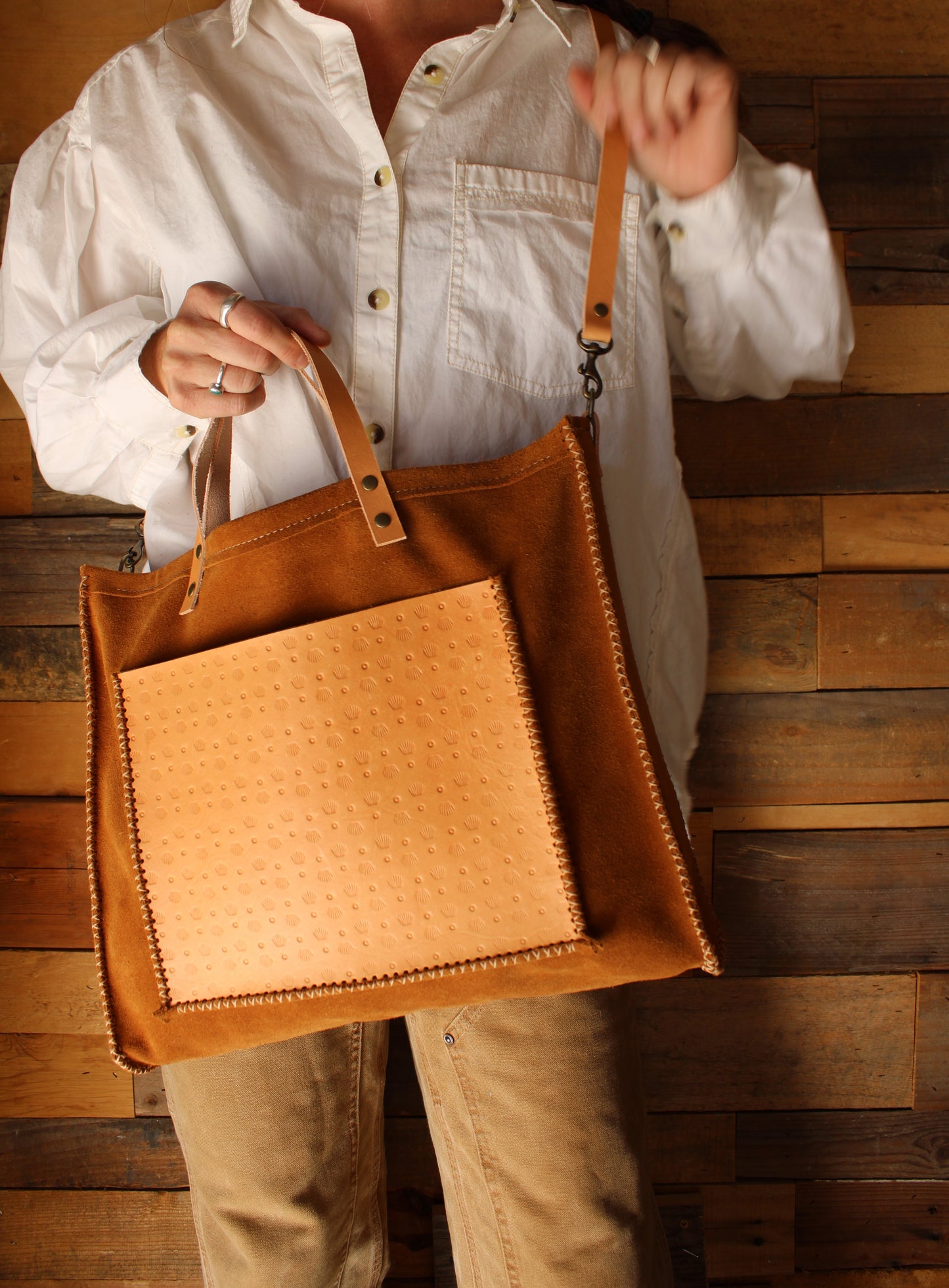 Tobacco Large Tote