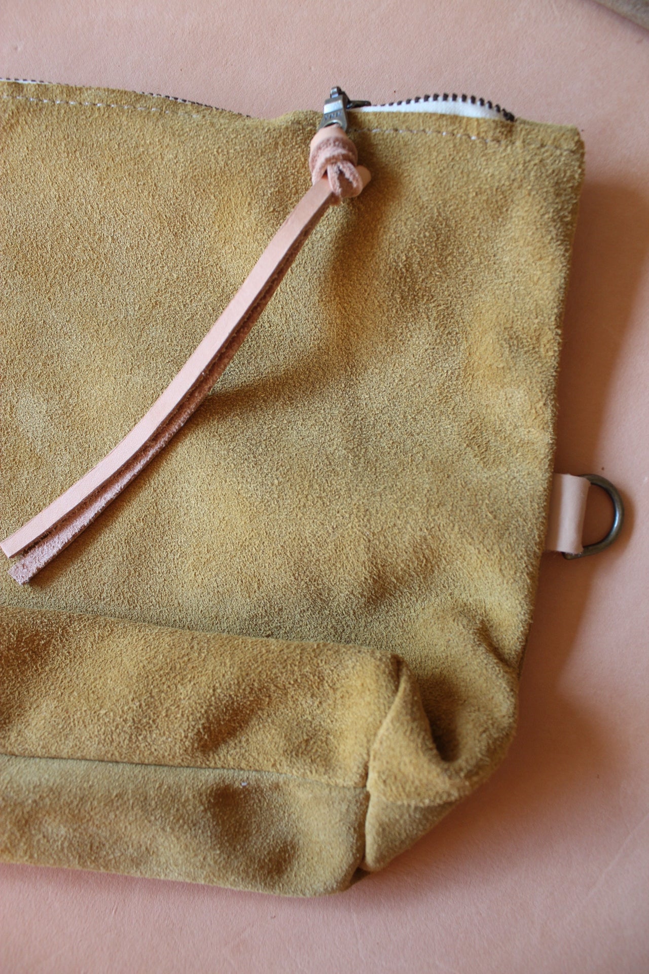Suede Side Bag