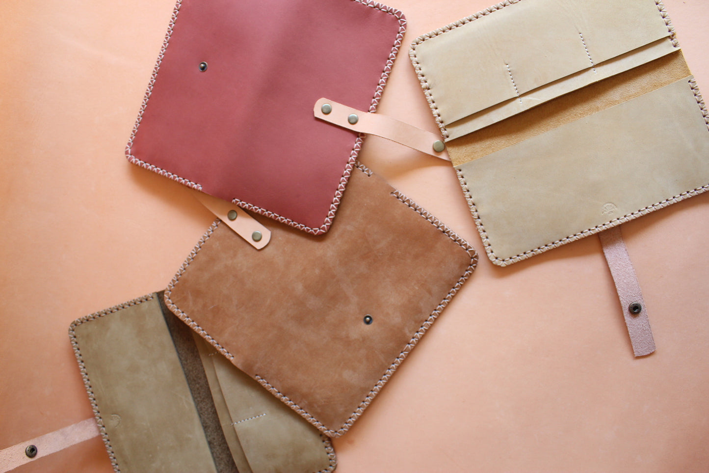 Long Foldable Wallet-Nubuck