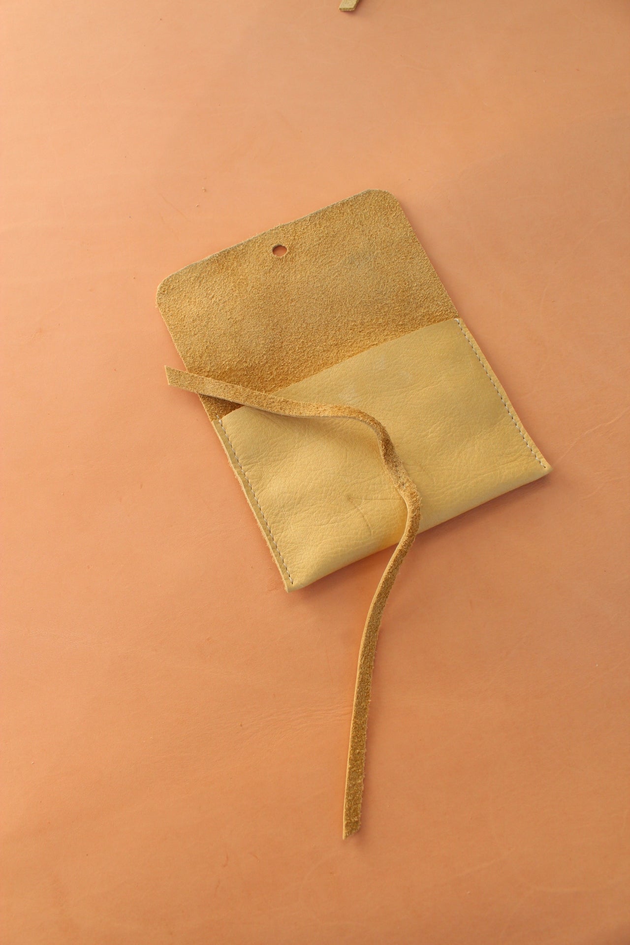 Suede Jewelry Pouch