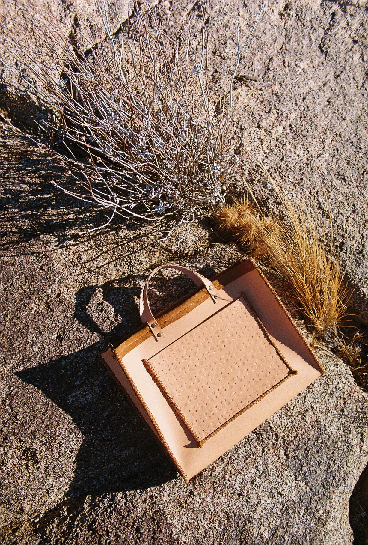 Las Palmas Tote- Tobacco