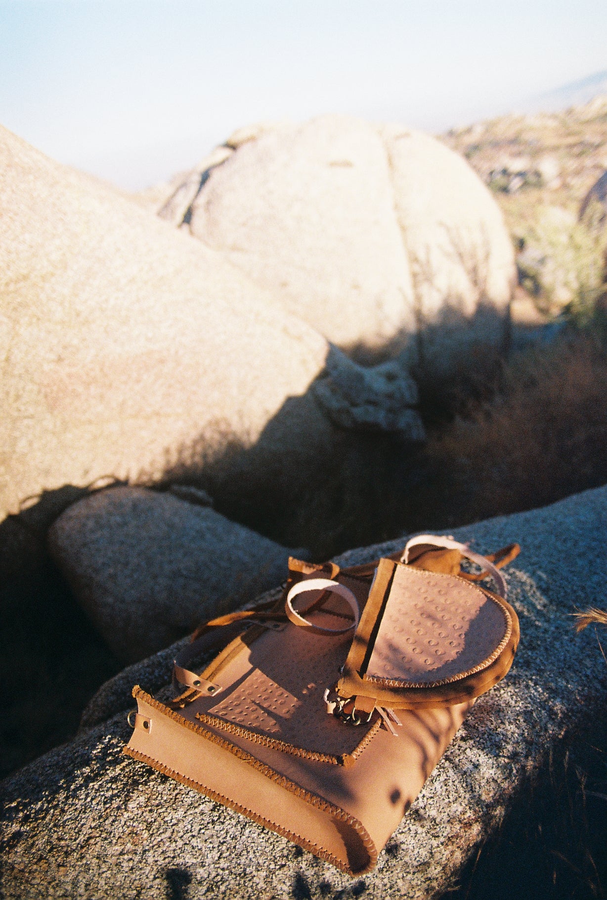 Las Palmas Tote- Tobacco