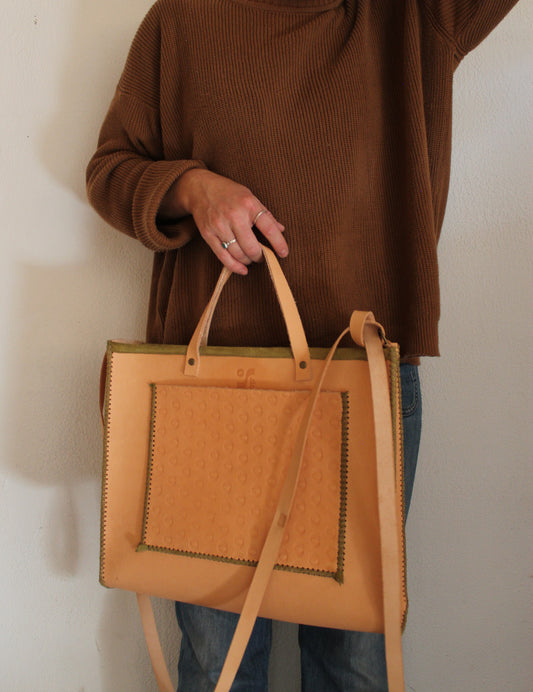 Morocco Tote-Olive