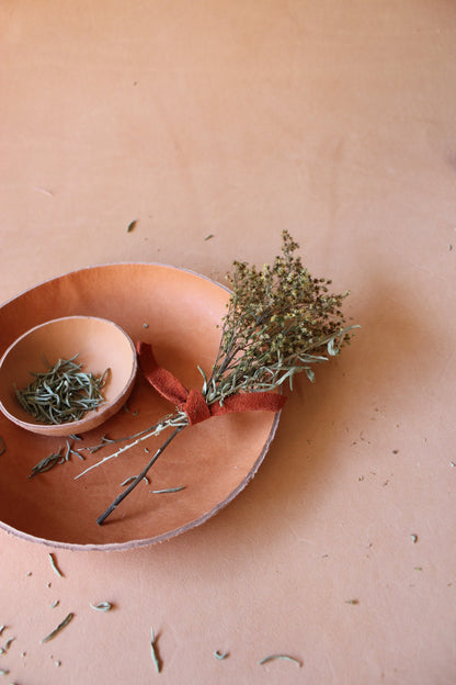 Leather Bowls