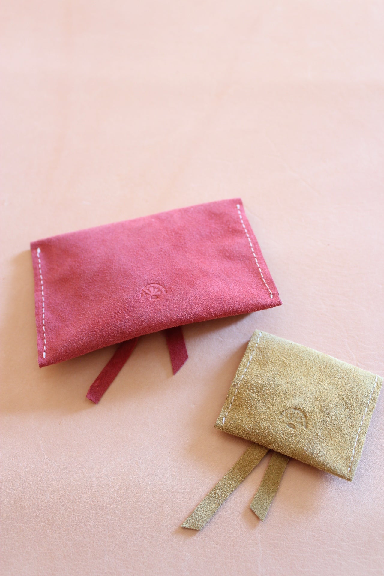 Suede Jewelry Pouch