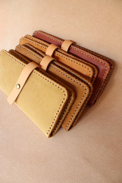 Long Foldable Wallet-Nubuck