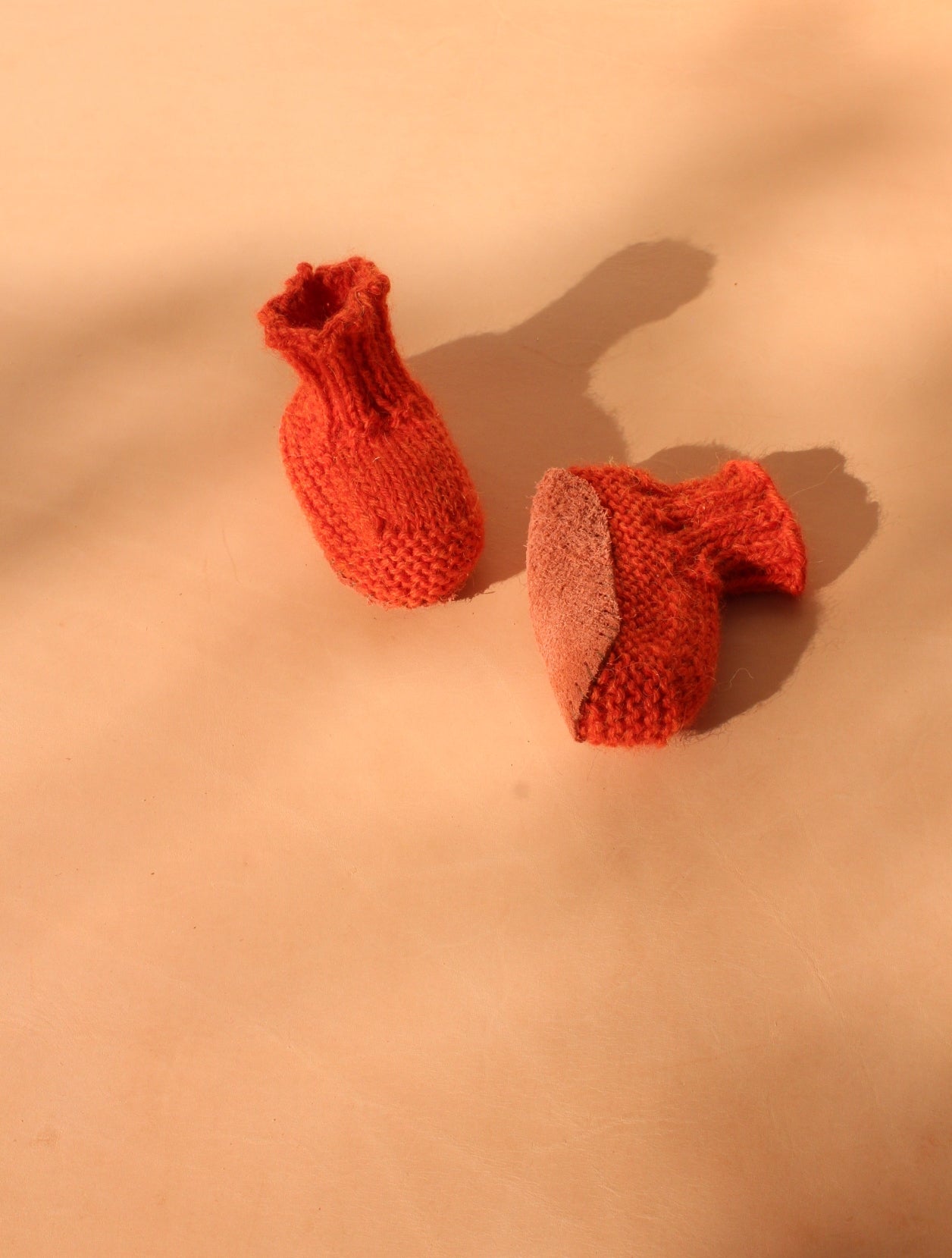 Knitted Bebe Booties