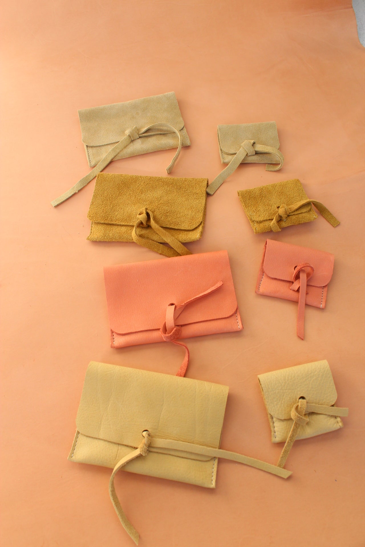 Suede Jewelry Pouch