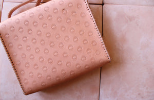 Handstamped Satchels